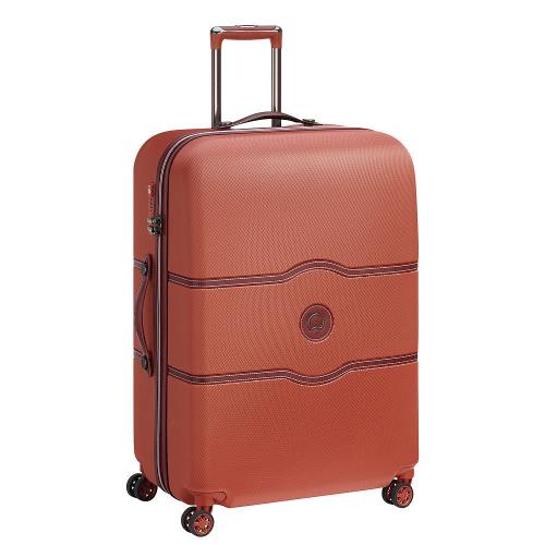 DELSEY 法國大使 CHATELET AIR系列 PC 拉鍊箱 旅行箱 28吋 行李箱 001672820 磚紅