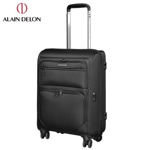 ALAIN DELON 亞蘭德倫 20吋 品味風格系列行李箱(黑)