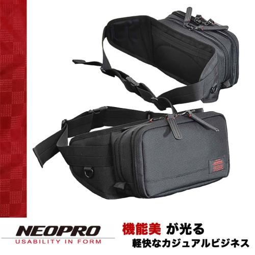 【NEOPRO】日本機能包品牌 小型B6 單肩斜背包 腰包 後背包 戶照夾 機票夾 耐磨尼龍【2-071】