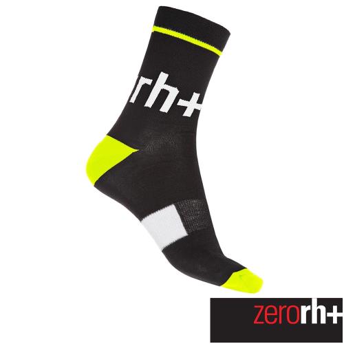 ZeroRH+ 義大利 ZERO 15cm 高筒美麗諾羊毛運動襪(螢光黃) ICX9181_917