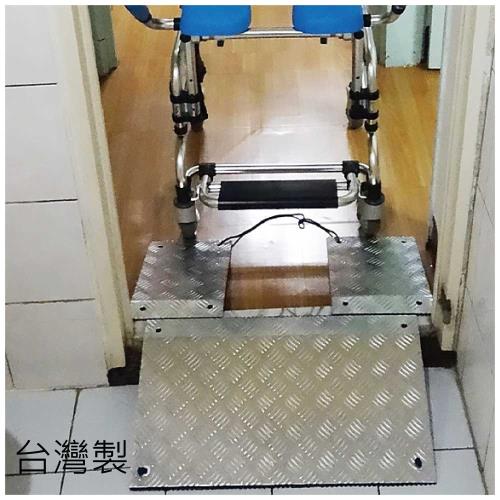 感恩使者 鋁合金斜坡板-單片式 ZHTW17102-S1 (可攜式輪椅專用斜坡板)-台灣製