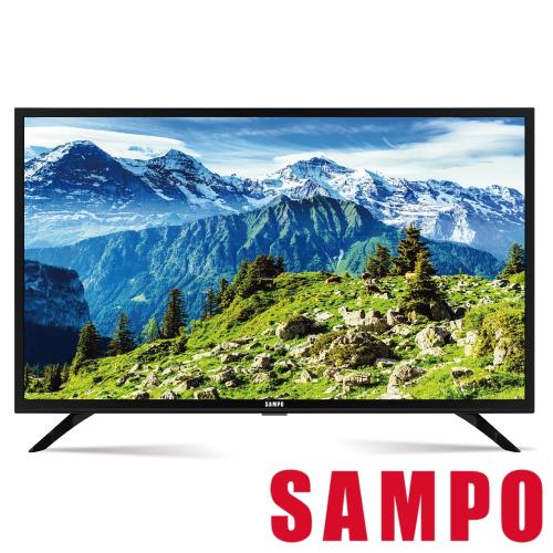 (福利品)SAMPO 聲寶 43吋FHD低藍光LED顯示器+視訊盒 EM-43A600