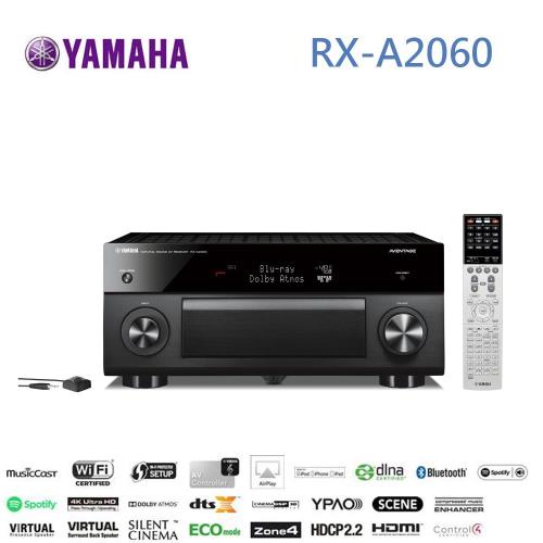 YAMAHA RX-A2060 家庭劇院組 AV收音擴大機 