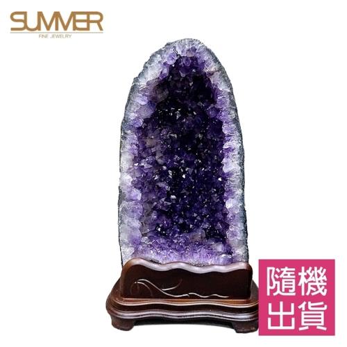 SUMMER寶石 天然巴西紫晶洞15-20KG(隨機出貨)