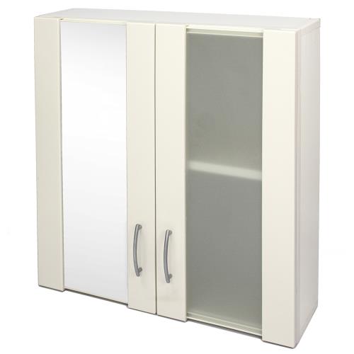 【Aaronation】安全防爆玻璃浴鏡 對開單門鏡櫃(GU-C1021WA)