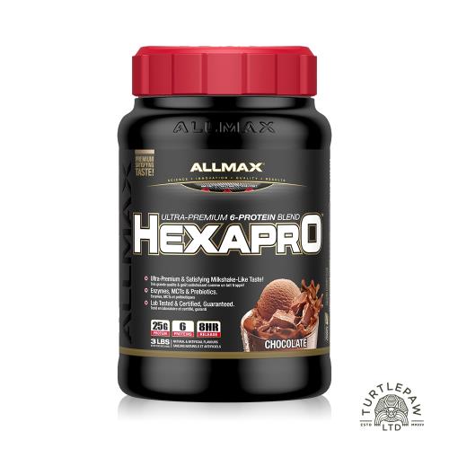 【加拿大ALLMAX】奧美仕HEXAPRO六重乳清蛋白巧克力口味飲品1瓶 (3磅)