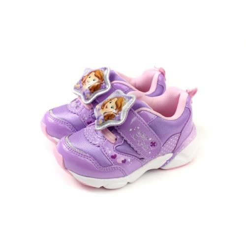 MoonStar 蘇菲亞公主系列 運動鞋 電燈鞋 粉紫色 中童 童鞋  DNC12262 no231