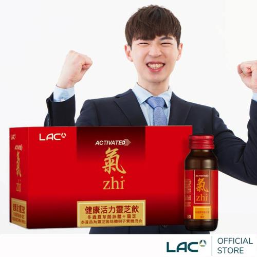 【LAC利維喜】氣健康活力靈芝飲8瓶-蜜桃口味