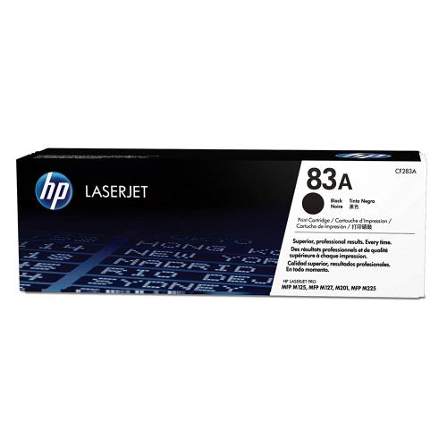 【HP 惠普】83A 黑色原廠 LaserJet 碳粉匣(CF283A) 