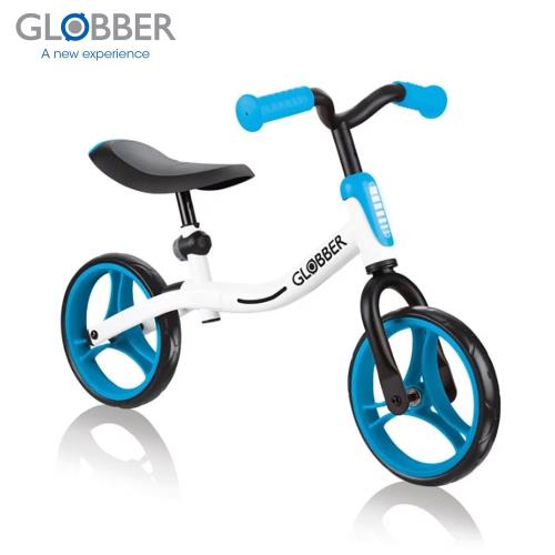 GLOBBER哥輪步 GO BIKE兒童平衡滑步車/學步車-白藍