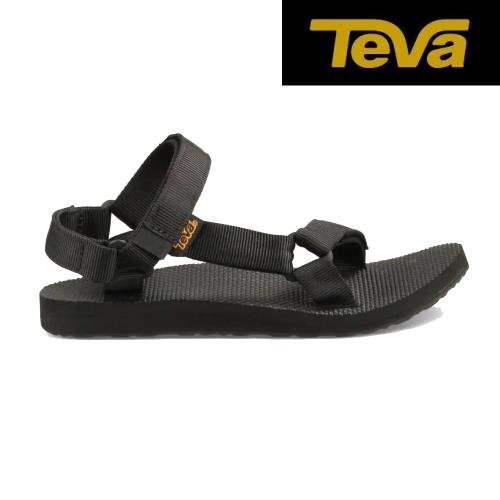 【TEVA】TEVA Original Universal 女 經典織帶涼鞋 黑色 戶外休閒原創系列 水陸兩棲(TV1003987BLK)