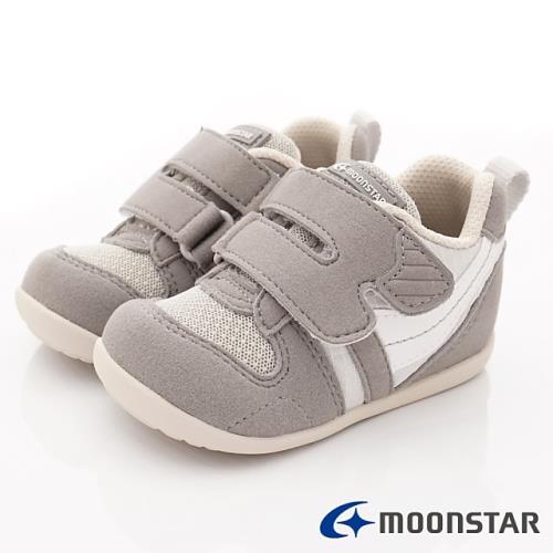 MOONSTAR-日本月星頂級童鞋 HI系列2E機能款 MSB77S67灰(寶寶段)