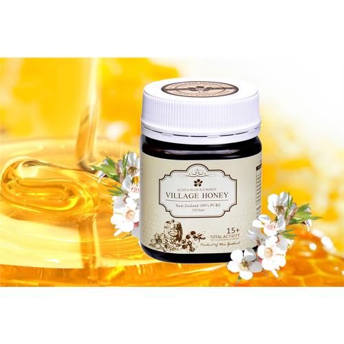 (小鎮蜂蜜)天然活性15+紐西蘭麥蘆卡蜂蜜-250g