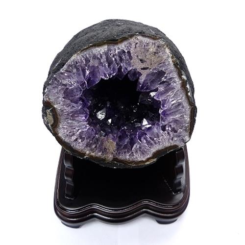 【寶峻晶石館】烏拉圭紫水晶洞 WG18《4.35kg》