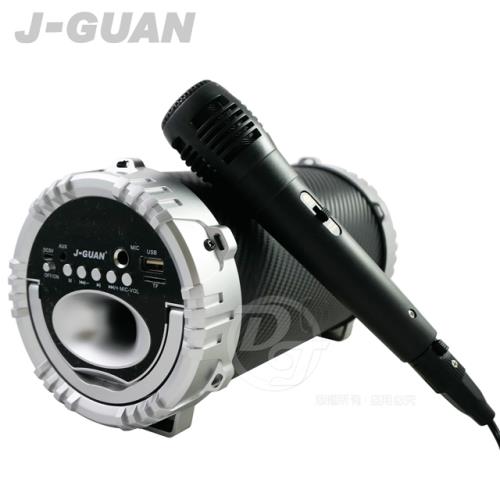 J-GUAN晶冠 音樂藍芽喇叭播放器(肩背/手提式) JG-BS8059