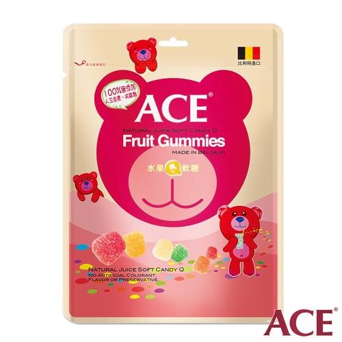 ACE 比利時進口 水果Q軟糖隨身包(48g/包)