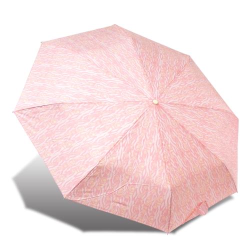 RAINSTORY雨傘-部落圖騰(粉)抗UV加大自動傘