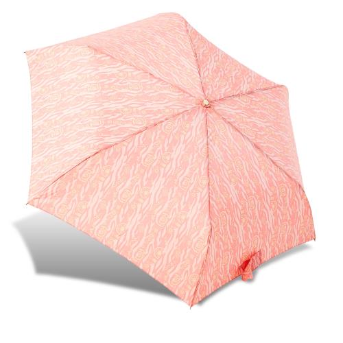 RAINSTORY雨傘-部落圖騰(粉)抗UV輕細口紅傘 