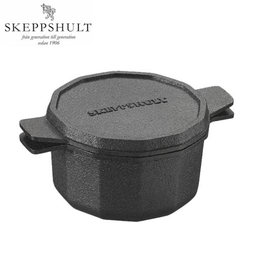瑞典SKEPPSHULT 9302 鑄鐵醬料鍋 調味罐 圓鍋 帶鑄鐵蓋 0.2公升