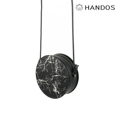 HANDOS - Marie 大理石紋皮革肩背小圓包