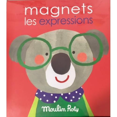 《 法國 Moulin Roty 》磁性表情遊戲(無尾熊)