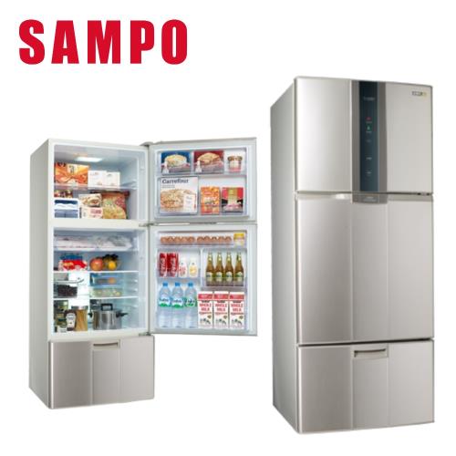 SAMPO聲寶 530L 二級變頻3門電冰箱 SR-A53DV(Y2) 
