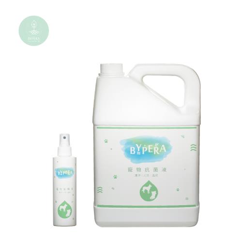BYPERA 寵物濃縮抗菌除臭液次氯酸水(5000ml+噴瓶250ml)
