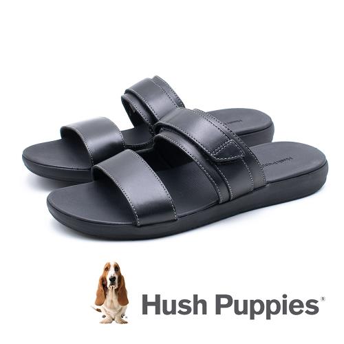 Hush Puppies(男) ZERO G 輕量涼拖鞋-黑(另有咖)