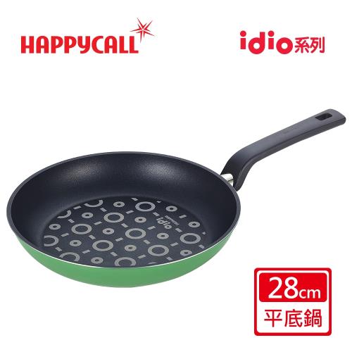 【韓國HAPPYCALL】彩色超值平底鍋不沾鍋(青草綠28cm)