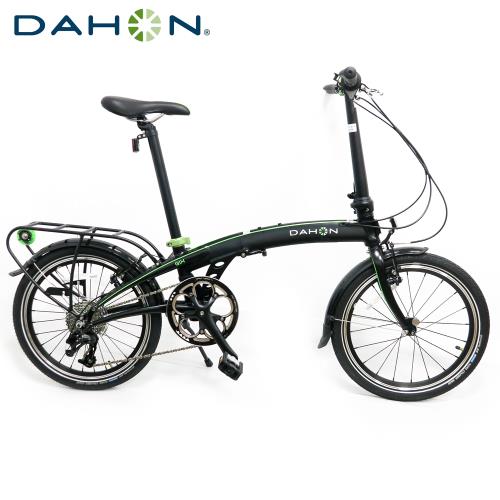 DAHON大行 QIX D8 20吋8速鋁合金折疊單車/自行車-消光黑