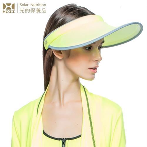 HOII后益 大太陽帽 ★黃光(UPF50+抗UV防曬涼感先進光學機能布)