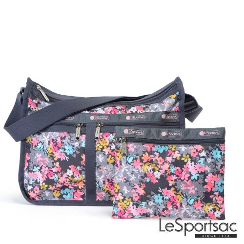 LeSportsac - Standard雙口袋A4大書包-附化妝包 (你好!春天)