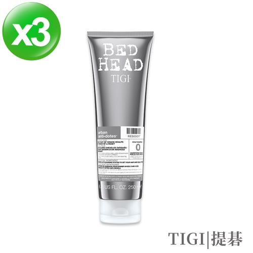 【TIGI提碁】頭皮活氧洗髮精(250ml X3瓶組)