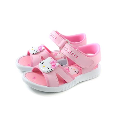 Hello Kitty 凱蒂貓 涼鞋 粉紅色 中童 童鞋  819225 no792