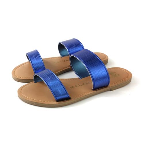 MALVADOS ICON 經典系列 涼鞋 拖鞋 藍色 女鞋 寬版 3009-2172 no030