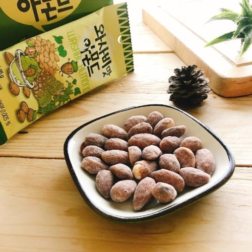 韓國湯姆農場-蜂蜜杏仁隨手包20包(30公克/包);2種口味任選
