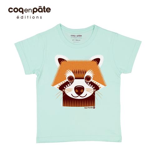 【BabyTiger虎兒寶】COQENPATE 法國有機棉童趣 短袖 T-SHIRT - 小熊貓