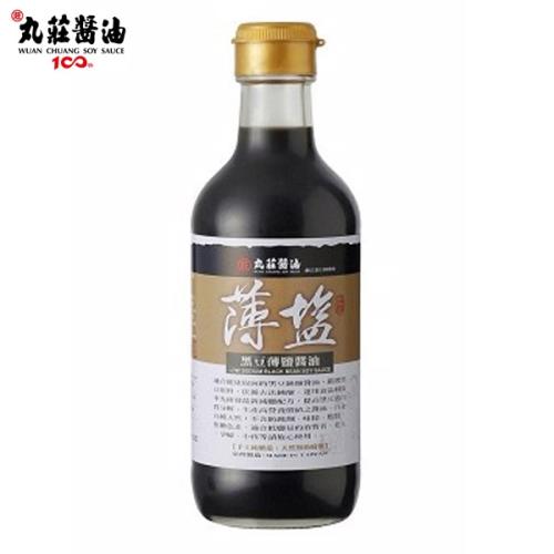 [丸莊]黑豆薄鹽醬油300ml/瓶 (共2瓶)