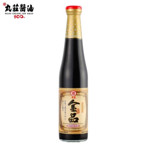 [丸莊]金品黑豆蔭油清420ml/瓶 (共2瓶)