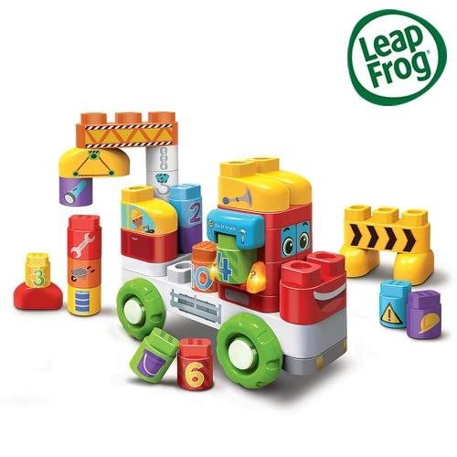 《LeapFrog 跳跳蛙》小小建築師-工程卡車組