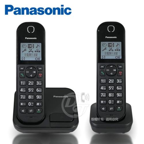 Panasonic國際牌 DECT數位式中文無線雙子電話 KX-TGC282 TWB