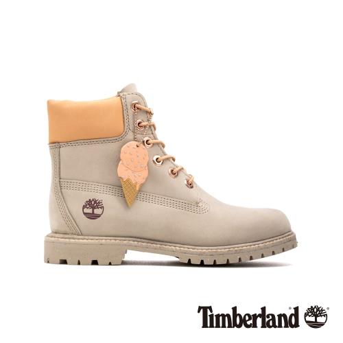Timberland女款淺褐色磨砂革冰淇淋系列6吋靴A1W16K51