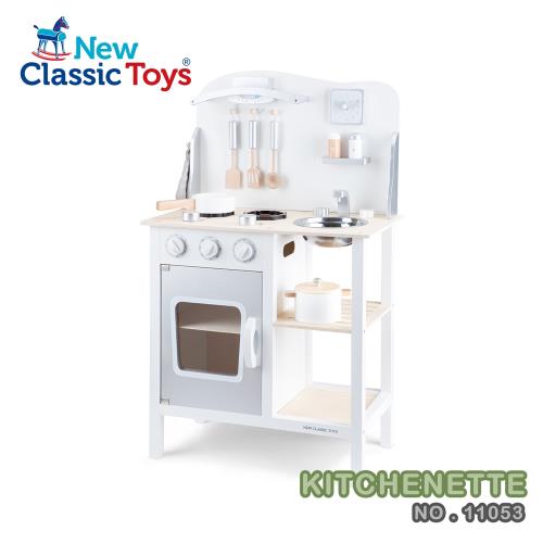 【荷蘭New Classic Toys】優雅小主廚木製廚房玩具（含配件9件）- 11053