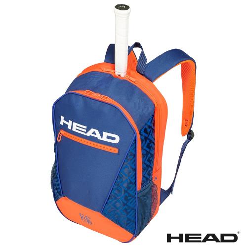 HEAD CORE BACKPACK 運動休閒後背包(網球/羽球/壁球拍袋)-藍橘