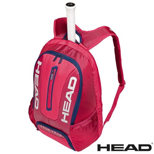 HEAD TOUR TEAM運動休閒後背包(網球/羽球/壁球拍袋)-莓紅283149
