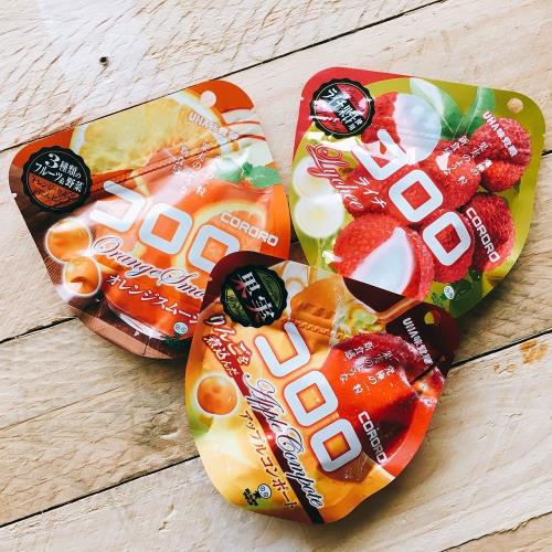 日本【味覺糖】KORORO超真實Q彈軟糖20包;3種口味任選(橘子/蘋果/荔枝)