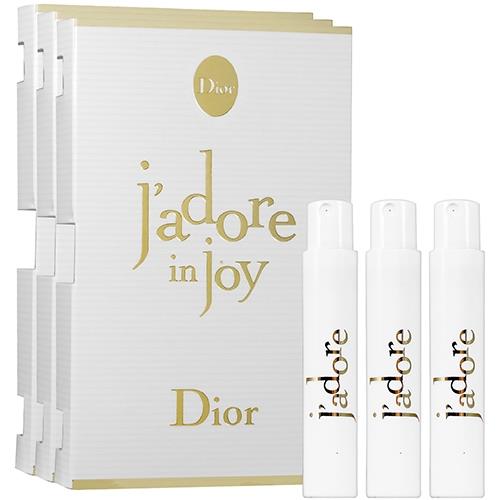 Dior 迪奧 J’adore in joy 愉悅淡香水(1ml)(針管香水)*3
