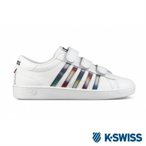 K-SWISS Hoke III Strap SE CMF時尚運動鞋-女-白/紅/藍(96317-142)