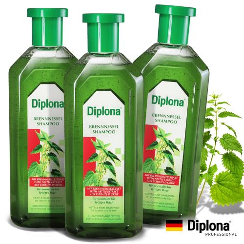 德國Diplona-植萃大蕁麻養護洗髮精500ml三入組(不含矽靈)