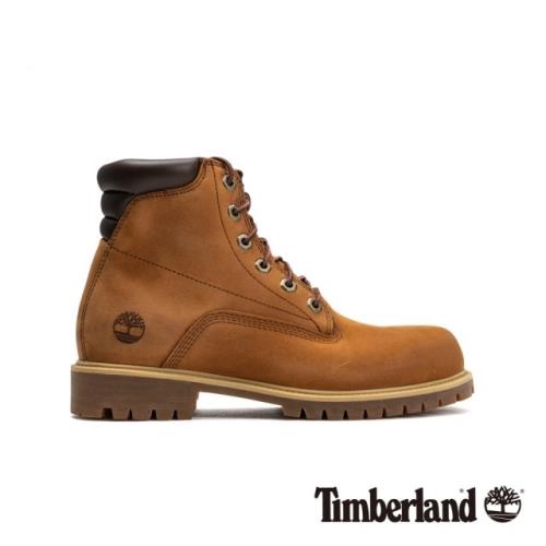 Timberland男款棕色防水經典6吋靴A1H8Q855|休閒鞋|Her森森購物網